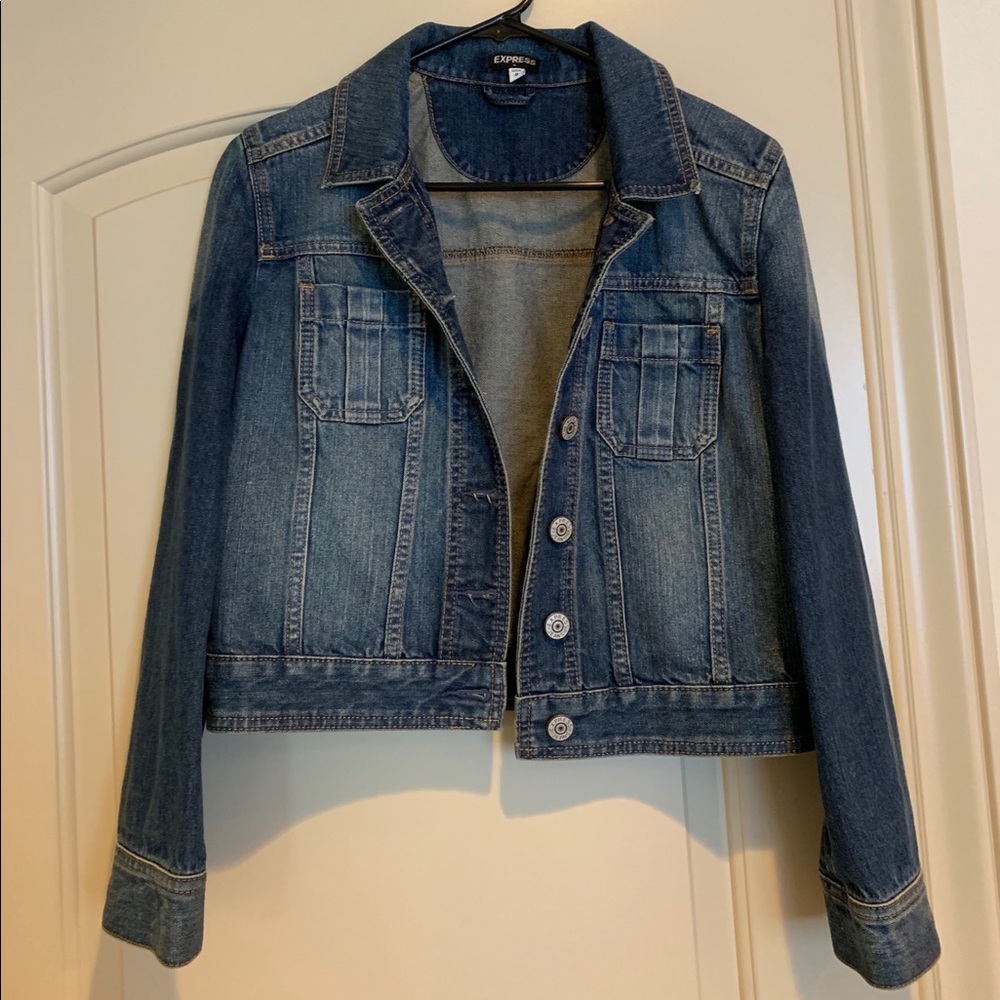 Express denim jacket